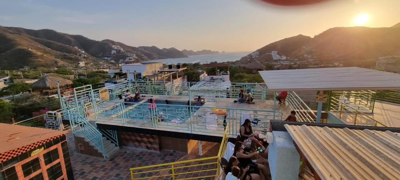 Hostel Green Light Taganga Eksteriør billede